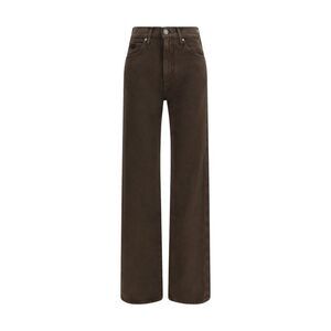 Jacob Cohen Brown Cotton Straight-Leg Women's Jeans